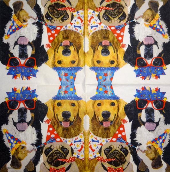 HUN-781 Hunde - 3-lagig - Two Can Art - CS